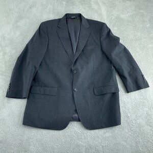Joseph & Feiss Mens Black Wool Suit Jacket Size 42R 5065